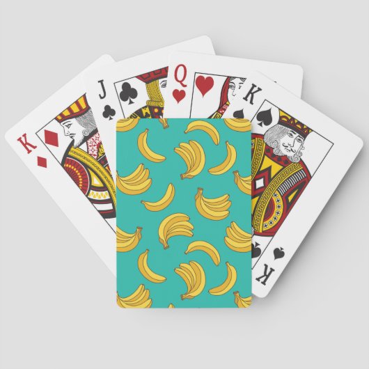 Jeu De Cartes Motif Fruit Banana (dos)