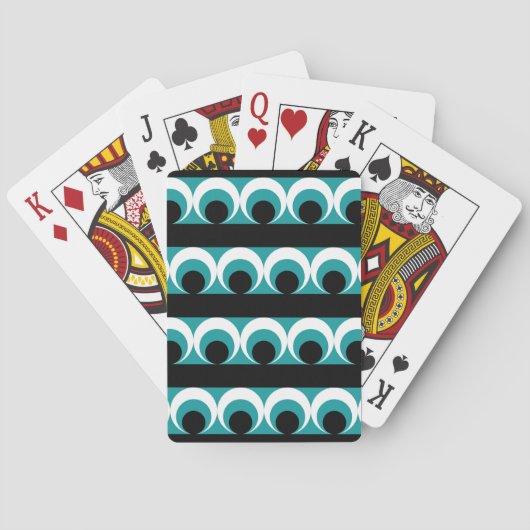 Jeu De Cartes motif géométrique (dos)