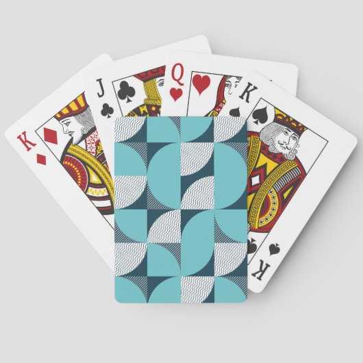 Jeu De Cartes Motif géométrique créatif (dos)