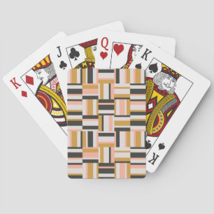 Jeu De Cartes Motif géométrique de forme