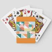 Jeu De Cartes Motif Jumble géométrique (dos)