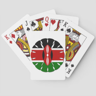 Jeu De Cartes Motif kenyan rond : un symbole national