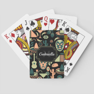 Jeu De Cartes Motif mexicain
