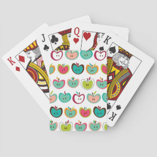 Jeu De Cartes Motif mignon de pomme