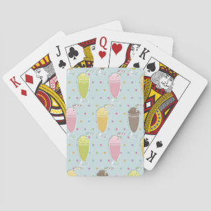 Jeu De Cartes Motif Milkshake