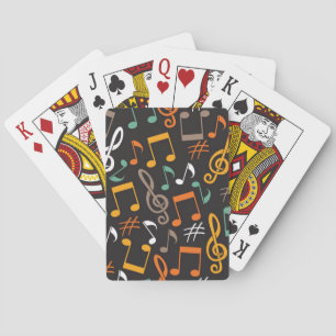 Jeu De Cartes Motif musical