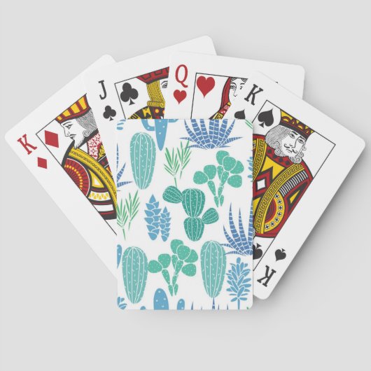 Jeu De Cartes motif plante (dos)