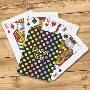 Jeu De Cartes Motif Pois Rainbow