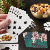 Jeu De Cartes motif poster de animal (In Situ)