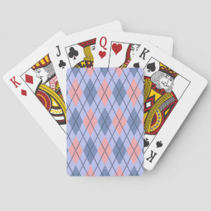 Jeu De Cartes Motif rétro en losange.
