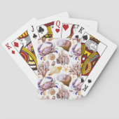 Jeu De Cartes Motif Sea Life 4 (dos)
