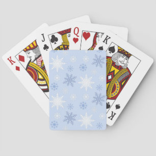 Jeu De Cartes Motif Snowflake