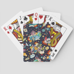 Jeu De Cartes Motif spatial