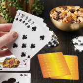 Jeu De Cartes Motif Star Gold (In Situ)