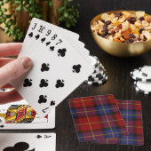 Jeu De Cartes Motif Tartan (In Situ)