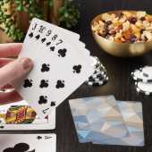 Jeu De Cartes Motif triangle Abstrait cool (In Situ)