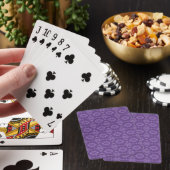 Jeu De Cartes Motif triangle géométrique Abstrait (In Situ)