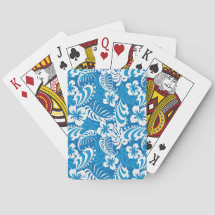 Jeu De Cartes Motif tropical de ketmie