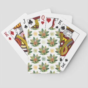 Jeu De Cartes Motif tropical de paresse