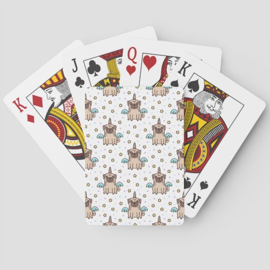 Jeu De Cartes Motif Unipug (dos)