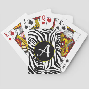 Jeu De Cartes Motif Zèbre