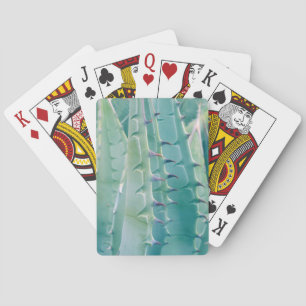 Jeu De Cartes Motifs d'une plante d'Agave