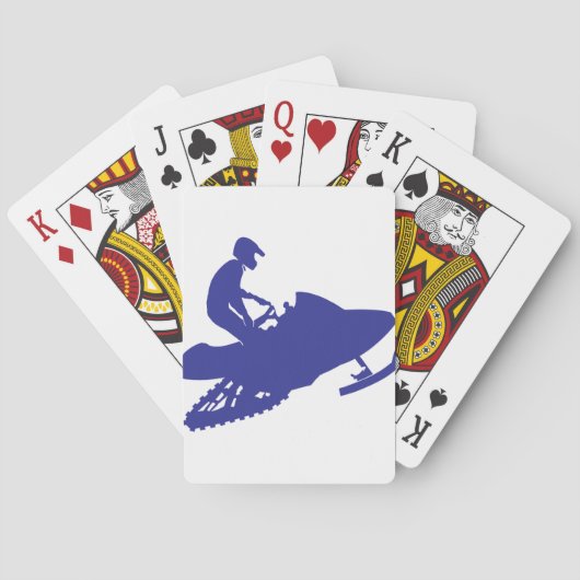 Jeu De Cartes Motoneige cool (dos)