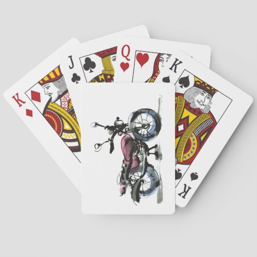 Jeu De Cartes Motorcycle (dos)