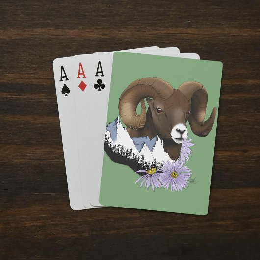 Jeu De Cartes Mouflon canadien