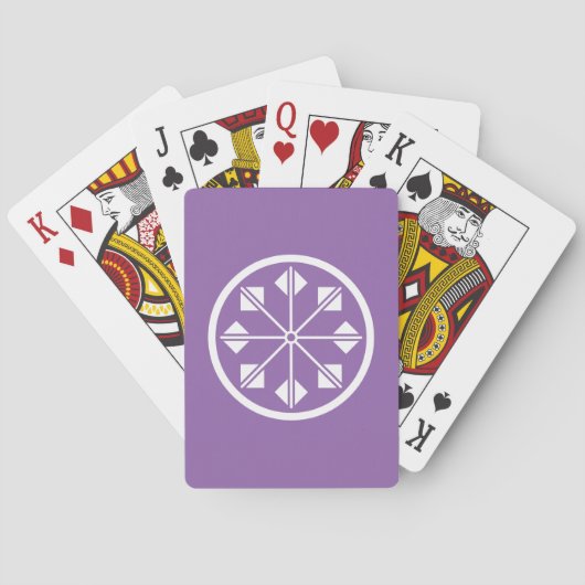 Jeu De Cartes Moulin à vent de Shionada (dos)