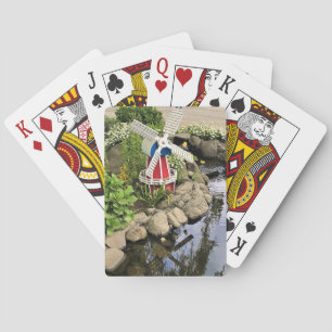Jeu De Cartes Moulin à vent Jardin Décor