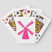 Jeu De Cartes Moulin à vent rose (dos)