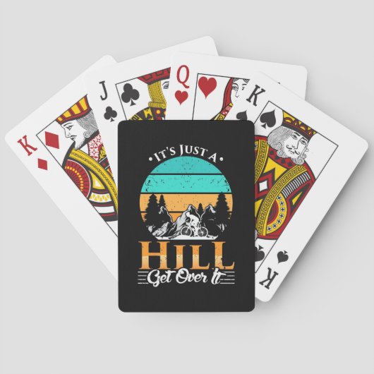 Jeu De Cartes Mountain Bike Remonter Hill (dos)