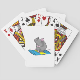 Jeu De Cartes Mouse as Snowboarder