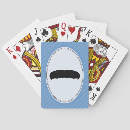Jeu De Cartes Moustache de morse (dos)