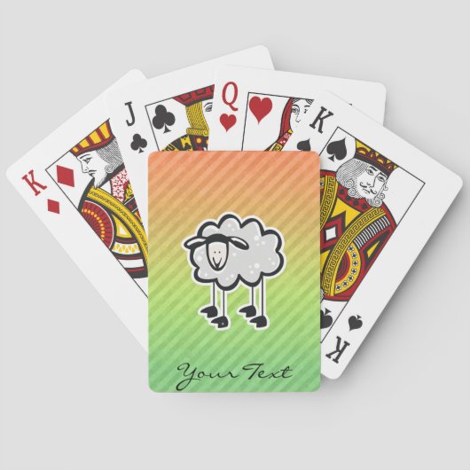 Jeu De Cartes Moutons (dos)