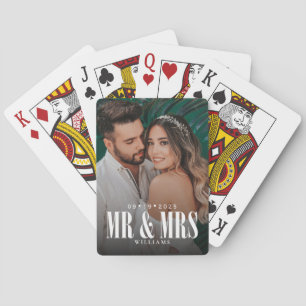 Jeu De Cartes Mr & Mrs Newlyweds Photo