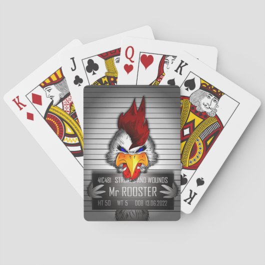 Jeu De Cartes Mr Rooster (dos)