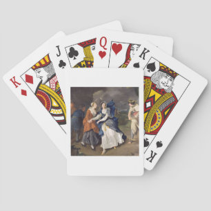 Jeu De Cartes Mrs Cibber (1714-66) en Cordelia, 1755 (huile sur