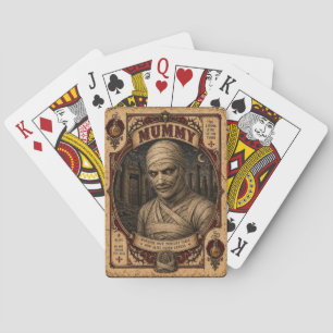 Jeu De Cartes Mummy, Monstres de Cirque Vintage