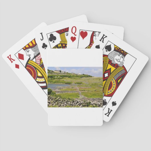 Jeu De Cartes Murs de pierre d'Irlande (dos)