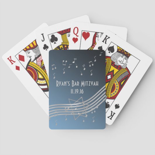 Jeu De Cartes Music Bar Mitzvah (dos)