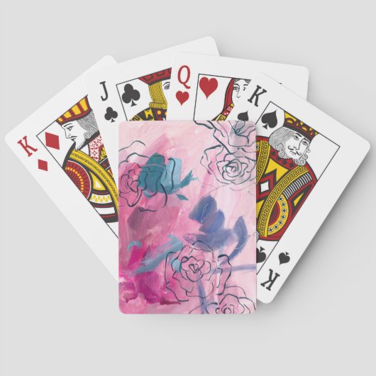 Jeu De Cartes Musique intérieure - Croquis floral (dos)