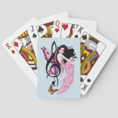 Jeu De Cartes Musique Note Fée (dos)
