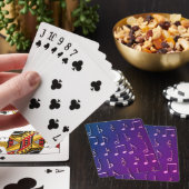 Jeu De Cartes Musique, notes, muet (In Situ)