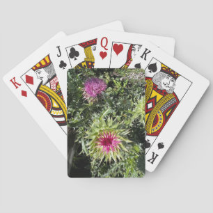 Jeu De Cartes Musk Thistle Classic Playing Cartes