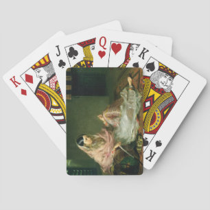 Jeu De Cartes Muslim Lady Recrows, 1789 (huile sur toile)