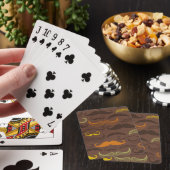 Jeu De Cartes Mustache motif, style rétro 5 (In Situ)