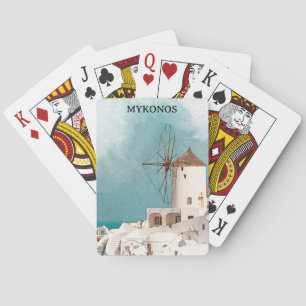 Jeu De Cartes Mykonos Grèce Alefkandra