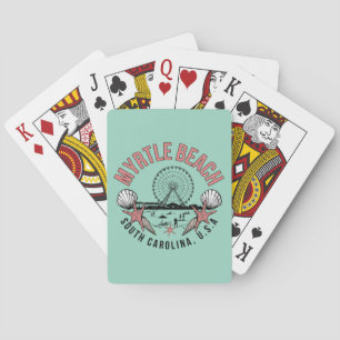 Jeu De Cartes Myrtle Beach Retro Vignette